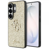 Guess Samsung Galaxy S26 Ultra Cover Fixed Glitter Guld