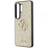 Guess Samsung Galaxy S26 Ultra Cover Fixed Glitter Guld