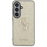 Guess Samsung Galaxy S26 Cover Fixed Glitter Guld