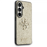 Guess Samsung Galaxy S26 Cover Fixed Glitter Guld