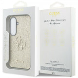 Guess Samsung Galaxy S26 Cover Fixed Glitter Guld