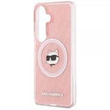 Karl Lagerfeld Samsung Galaxy S26 Cover Choupette MagSafe Pink