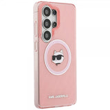 Karl Lagerfeld Samsung Galaxy S26 Ultra Cover Choupette MagSafe Rosa