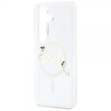 Karl Lagerfeld Samsung Galaxy S26 Cover Script MagSafe Transparent