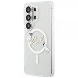 Karl Lagerfeld Samsung Galaxy S26 Ultra Cover Script MagSafe Transparent