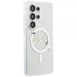 Karl Lagerfeld Samsung Galaxy S26 Ultra Cover Script MagSafe Transparent