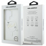 Karl Lagerfeld Samsung Galaxy S26 Ultra Cover Script MagSafe Transparent