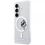Karl Lagerfeld Samsung Galaxy S26 Cover Choupette Peekaboo MagSafe Transparent