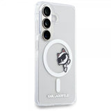 Karl Lagerfeld Samsung Galaxy S26 Cover Choupette Peekaboo MagSafe Transparent