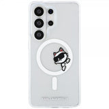 Karl Lagerfeld Samsung Galaxy S26 Ultra Cover Choupette Peekaboo MagSafe Transparent