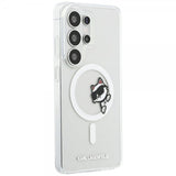 Karl Lagerfeld Samsung Galaxy S26 Ultra Cover Choupette Peekaboo MagSafe Transparent