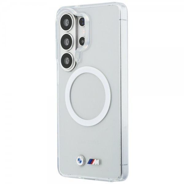 BMW Samsung Galaxy S26 Ultra Cover Metal Logo MagSafe Transparent