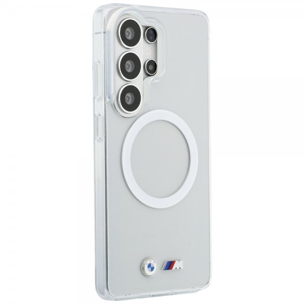 BMW Samsung Galaxy S26 Ultra Cover Metal Logo MagSafe Transparent