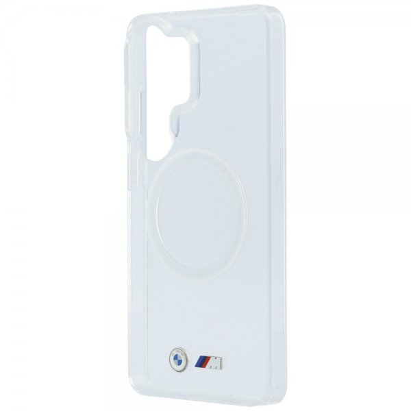 BMW Samsung Galaxy S26 Ultra Cover Metal Logo MagSafe Transparent