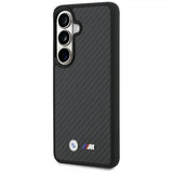 BMW Samsung Galaxy S26 Cover Kevlar MagSafe M Logo Sort