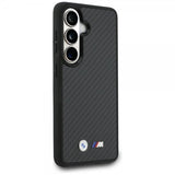 BMW Samsung Galaxy S26 Cover Kevlar MagSafe M Logo Sort