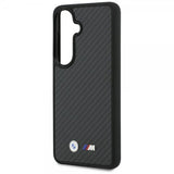 BMW Samsung Galaxy S26 Cover Kevlar MagSafe M Logo Sort
