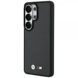 BMW Samsung Galaxy S26 Ultra Cover Kevlar MagSafe M Logo Sort