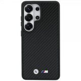 BMW Samsung Galaxy S26 Ultra Cover Kevlar MagSafe M Logo Sort