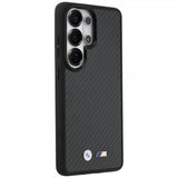 BMW Samsung Galaxy S26 Ultra Cover Kevlar MagSafe M Logo Sort