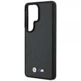 BMW Samsung Galaxy S26 Ultra Cover Kevlar MagSafe M Logo Sort