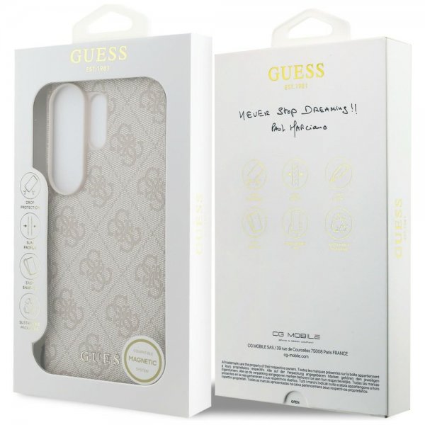 Guess Samsung Galaxy S26 Ultra Cover 4G Charm MagSafe Rosa