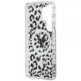 Guess Samsung Galaxy S26 Ultra Cover Leopard Print MagSafe Sort Hvid