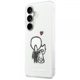 Karl Lagerfeld Samsung Galaxy S26 Cover Karl & Choupette MagSafe Hvid