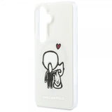Karl Lagerfeld Samsung Galaxy S26 Cover Karl & Choupette MagSafe Hvid
