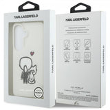 Karl Lagerfeld Samsung Galaxy S26 Cover Karl & Choupette MagSafe Hvid