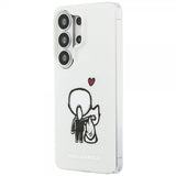 Karl Lagerfeld Samsung Galaxy S26 Ultra Cover Karl & Choupette MagSafe Hvid