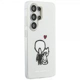 Karl Lagerfeld Samsung Galaxy S26 Ultra Cover Karl & Choupette MagSafe Hvid