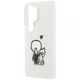Karl Lagerfeld Samsung Galaxy S26 Ultra Cover Karl & Choupette MagSafe Hvid