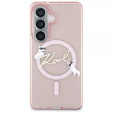 Karl Lagerfeld Samsung Galaxy S26 Cover Script MagSafe Rosa