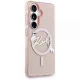 Karl Lagerfeld Samsung Galaxy S26 Cover Script MagSafe Rosa