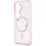 Karl Lagerfeld Samsung Galaxy S26 Cover Script MagSafe Rosa