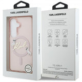 Karl Lagerfeld Samsung Galaxy S26 Cover Script MagSafe Rosa