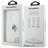 Karl Lagerfeld Samsung Galaxy S26 Plus Cover Choupette Peekaboo MagSafe Transparent
