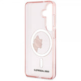 Karl Lagerfeld Samsung Galaxy S26 Cover Choupette Peekaboo MagSafe Rosa