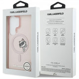 Karl Lagerfeld Samsung Galaxy S26 Ultra Cover Choupette Peekaboo MagSafe Rosa