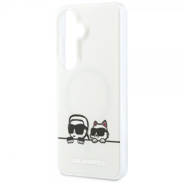 Karl Lagerfeld Samsung Galaxy S26 Cover Peekaboo MagSafe Transparent