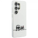 Karl Lagerfeld Samsung Galaxy S26 Ultra Cover Peekaboo MagSafe Transparent