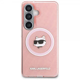 Karl Lagerfeld Samsung Galaxy S26 Plus Cover Choupette MagSafe Rosa