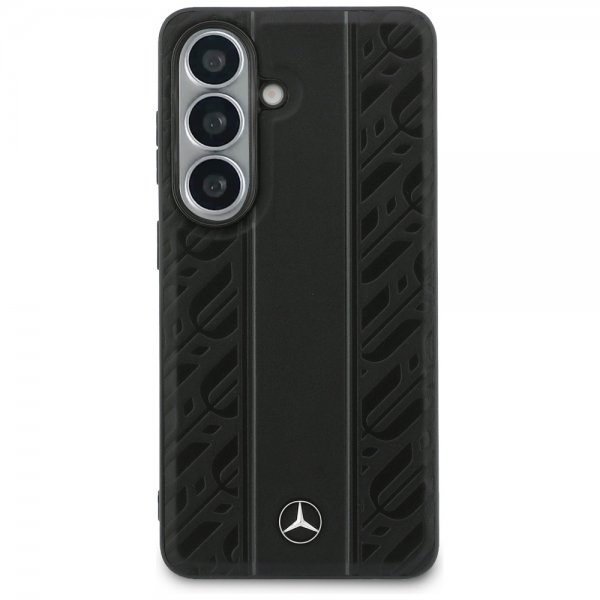 Mercedes Benz Samsung Galaxy S26 Cover Laurel Leaves Stripes MagSafe Sort