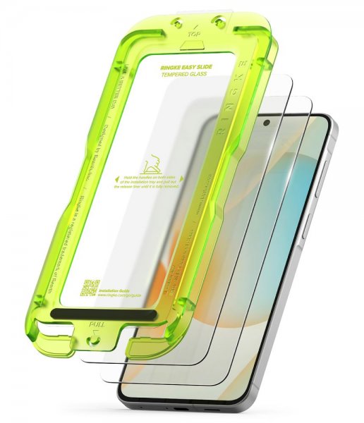 Ringke Samsung Galaxy A57 Skærmbeskyttelse Easy Slide 2-pak