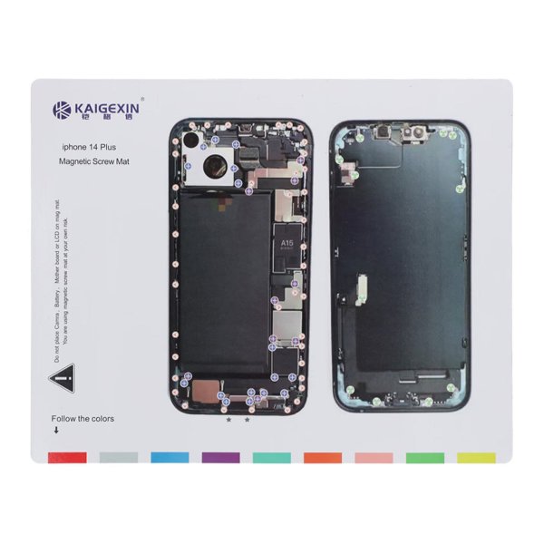 Magnetisk skruvmåtte til iPhone 14 Plus