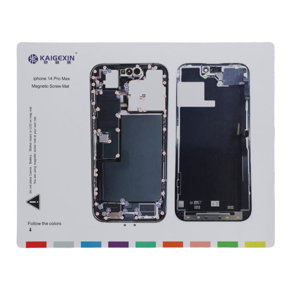 Magnetisk skruvmåtte til iPhone 14 Pro Max
