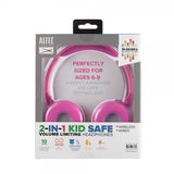 Altec Lansing Hovedtelefoner Børn Trådløse 2-i-1 On-Ear Rosa