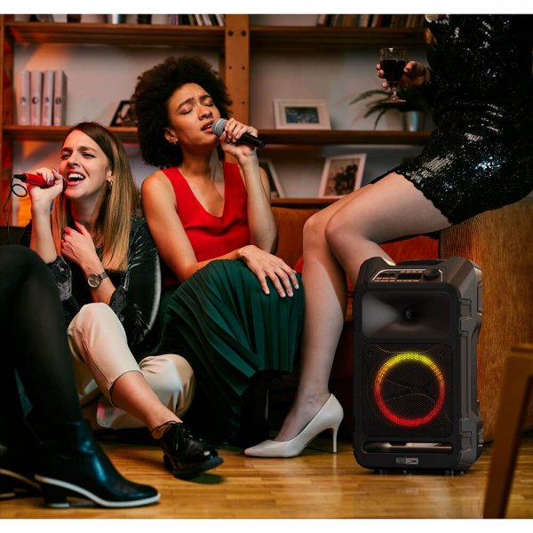 Altec Lansing Højttaler IMT9100 SonicBoom150 Partyspeaker Sort