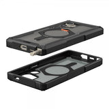 Urban Armor Gear (UAG) Samsung Galaxy S24 Ultra Cover Plasma XTE MagSafe Sort Orange